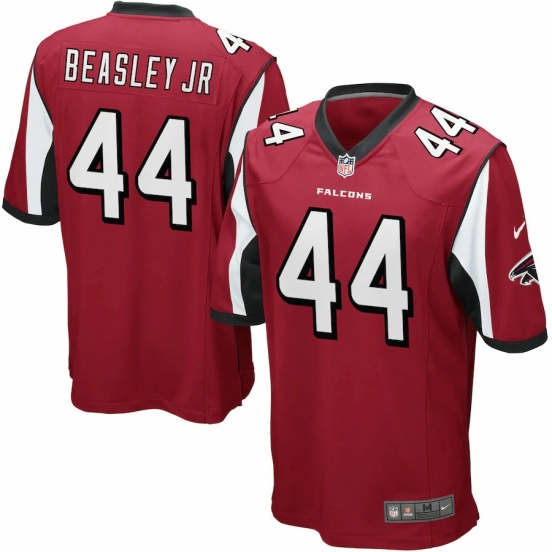 Men's Vic Beasley Red Player Limited Team Jersey