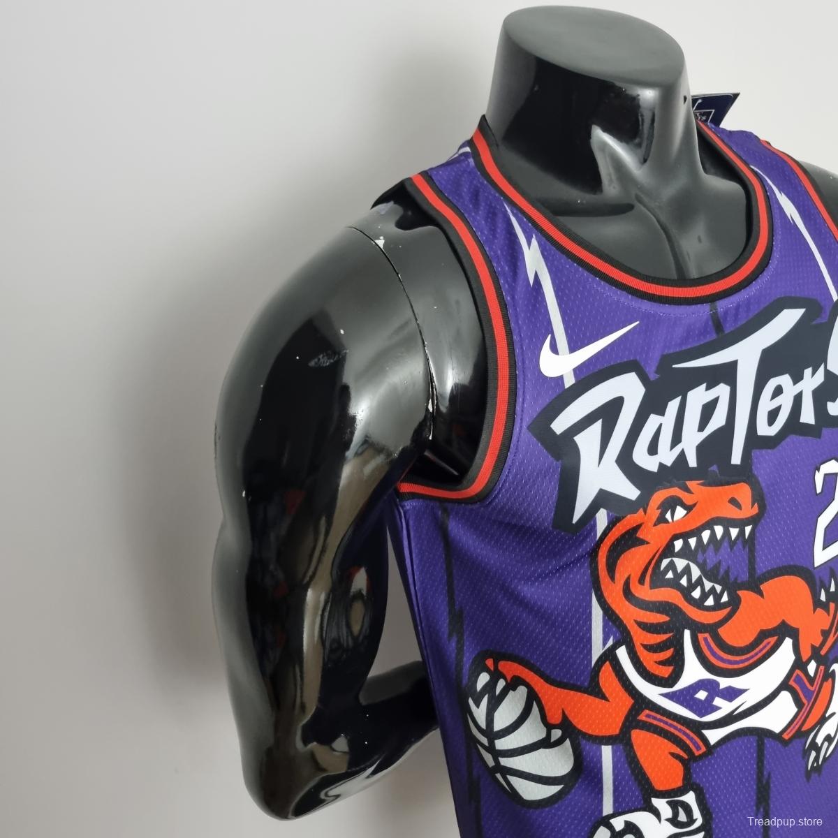 Toronto Raptors VANVLEET#23 Purple NBA Jersey