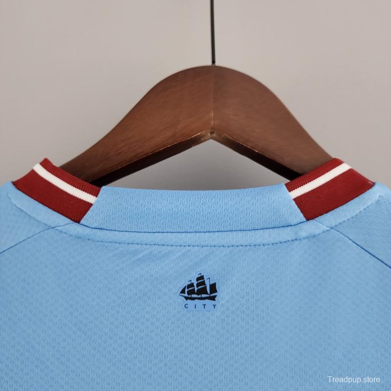 Retro 22/23 Manchester City Home Jersey