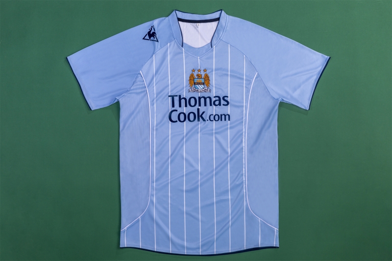 Retro 07/08 Manchester City Home Soccer Jersey
