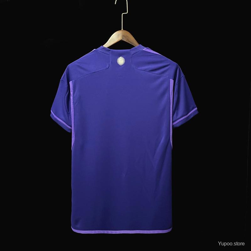 3 Stars 2022 Argentina Away Jersey