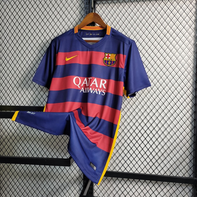 Retro 15/16 Barcelona Home Jersey