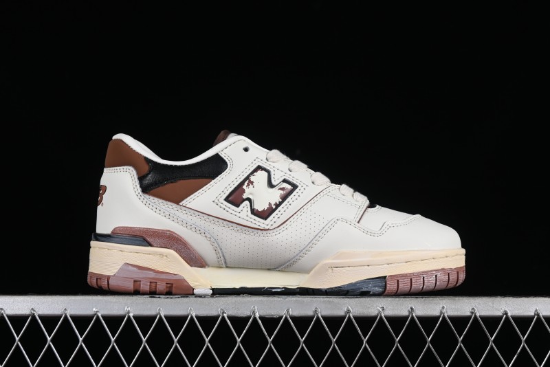 New Balance BB550 Series Leather Unisex Casual Running Shoes - BB550VGC