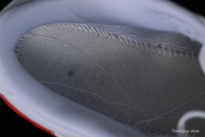 Nike SB Dunk Low White Orange Low-Top Casual Skateboarding Shoes - DV0831-103