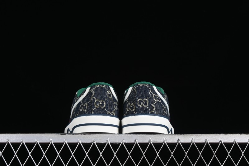 Gucci Tennis 1977 Print Sneaker Retro Casual Canvas Shoes - 02JPO9064