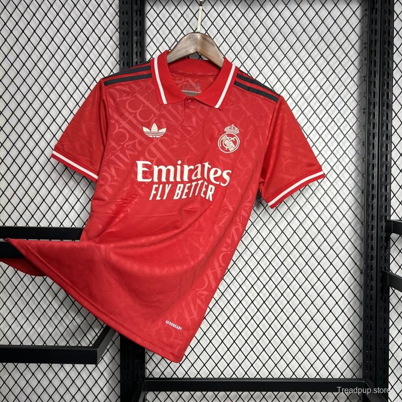24/25 Real Madrid Red Jersey