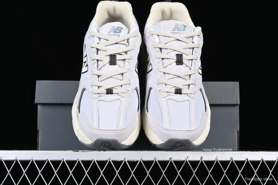 New Balance 530 Series Leather Distressed Retro Casual Running Shoes - MR530DG