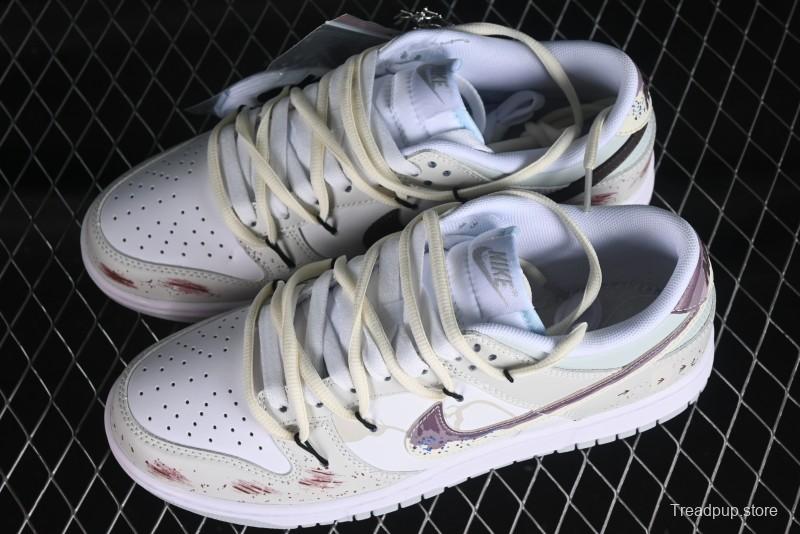 Nike Dunk Low SB 'Neutral' Urban Ruins Skate Shoes with Strap - DV0831-101