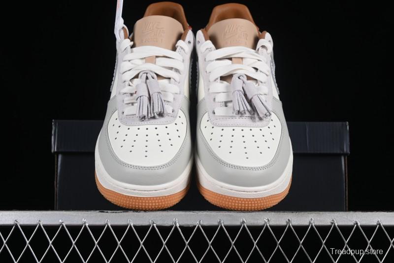 Nike Air Force 1 '07 Low Casual Sneakers with Full-Length Air Cushion - HF5697-001