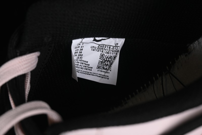Nike Air Force 1 '07 Low Custom Anime Theme Black Sugar Heart Casual Sneakers with Lace-Up - ZH0316-012