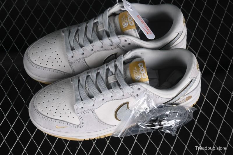 Nike Dunk Low The North Face CDG Collaboration - Gold SB Low Top Skate Shoes - DQ1098-337