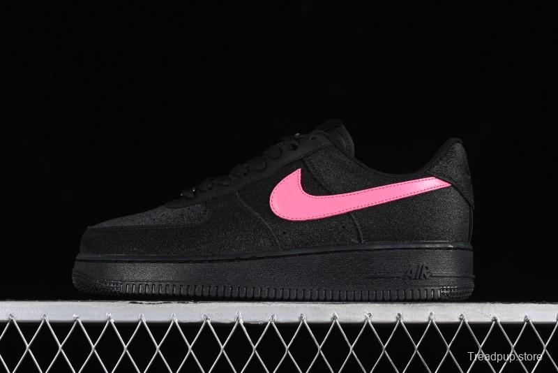 Nike Air Force 1 '07 Low Casual Sneakers in Black Starry Sky - CW2288-015