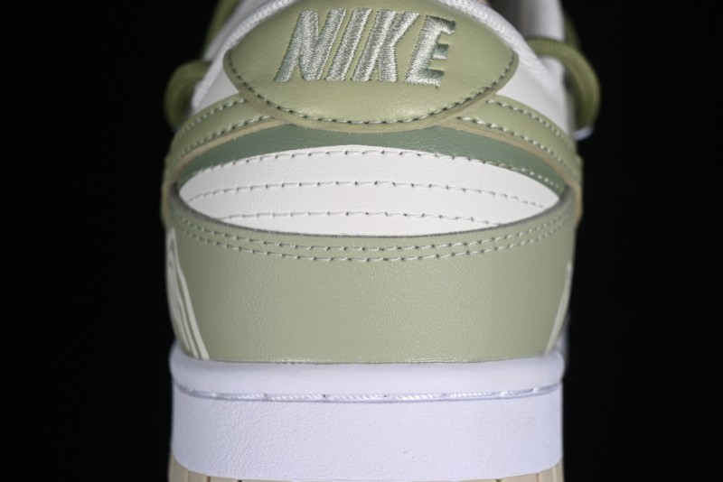 Nike Dunk Low SB Casual Sneakers with Deconstructed Laces and Dragon Well Tea-Inspired Design - DV0831-003