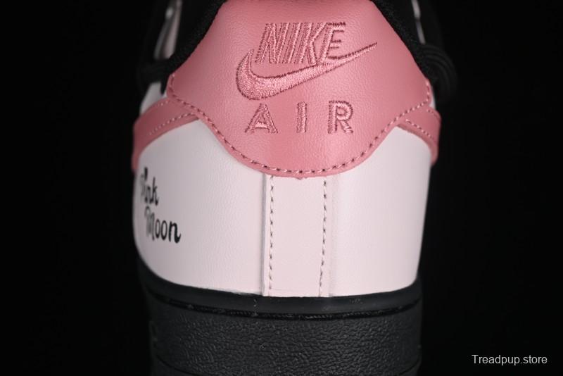 Nike Air Force 1 '07 Low Custom Anime Theme Black Sugar Heart Casual Sneakers with Lace-Up - ZH0316-012