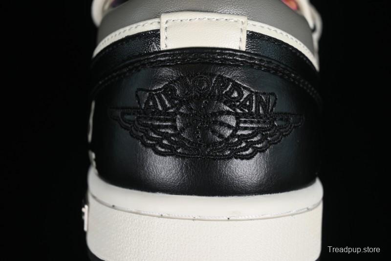 Nike Air Jordan 1 Low AJ1 Panda Prank Hip-Hop Theme - Big Shots Casual Sneakers