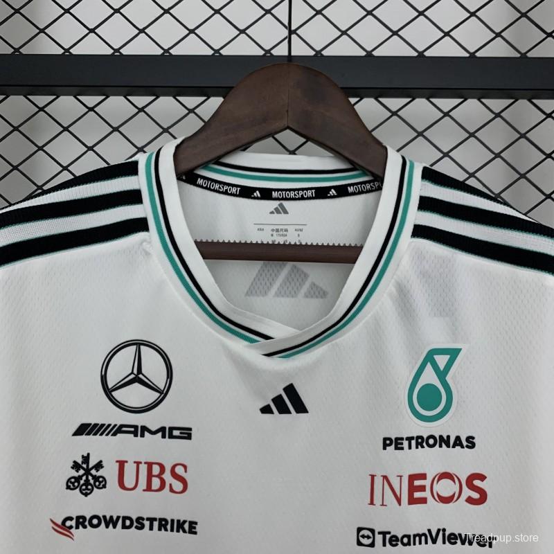 2025 F1 Formula AMG White T-Shirt