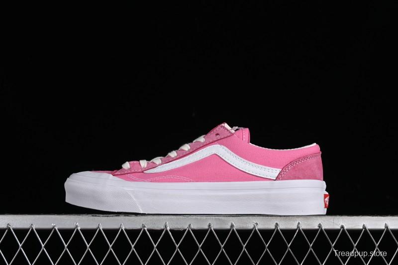 Vans Style 36 Decons Dragon Fruit Color Half-Moon Toe Vulcanized Casual Skate Shoes - VN000MT6PIN