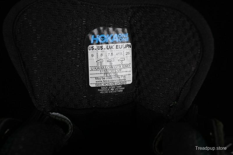 HOKA ONE ONE Tor Ultra Low Round Toe Cushioned Durable Low-Cut Hiking Shoes - 1155730 CVF