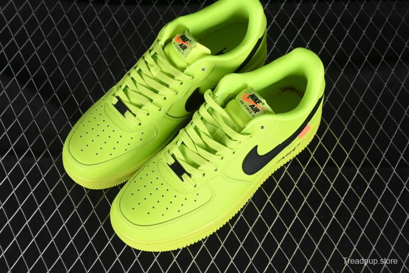 Nike Air Force 1 '07 Low Top Casual Sneakers in Firefly Green - FA2407-301