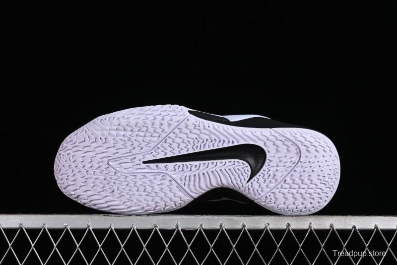 Nike Precision VII Low-Top Basketball Shoes with Cushioned Collar and Herringbone Traction for Quick Movements - FN4322-003