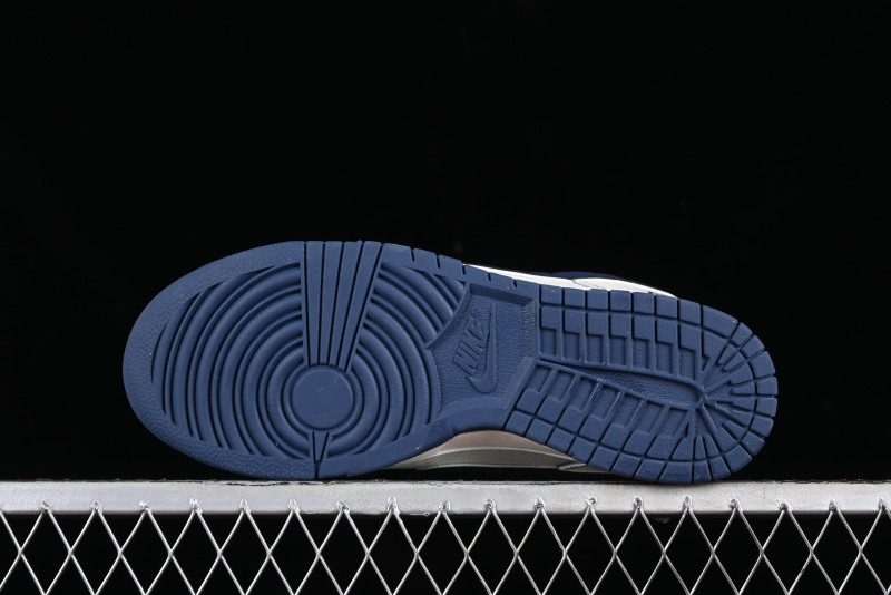Nike SB Dunk Low UN Collaboration - Light Blue Swoosh Anniversary Custom Low-Top Casual Skate Shoes - FC1688-138