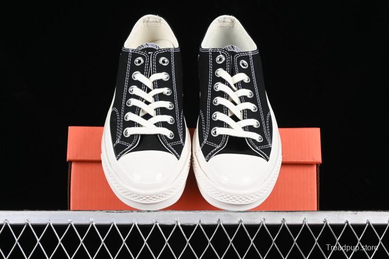 Converse Chuck 70 SNL Low Top Canvas Sneakers with Star Embroidery and Metal Studs - A11612C