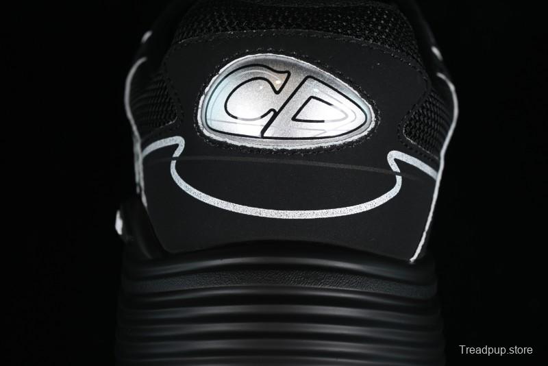 Dior B30 Sneakers with Reflective CD30 Logo and Lightweight Rubber Sole - CD30