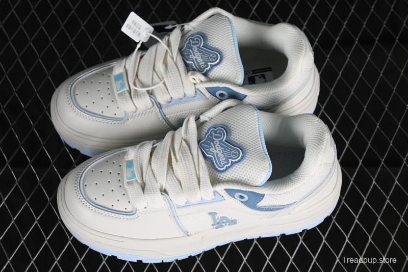 MLB NY Chunky Liner Wide Height-Increasing Platform Sneakers - 3ASXCLW4N07ABS