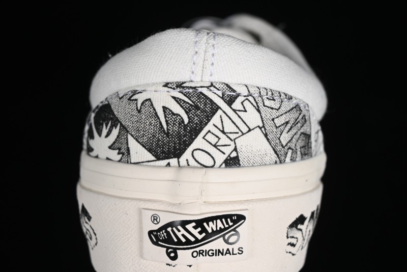 Vans OG Classic Slip-On LX & OG Era LX Sneakersntuff LA Graffiti Collaboration Low-Top Skate Shoes - VN000EYEBPJ