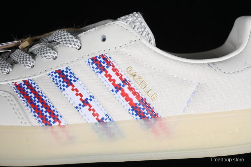 Adidas Originals Gazelle Indoor IH7608 Retro Casual Slip-Resistant Wear-Resistant Low-Top Sneakers - IH7608