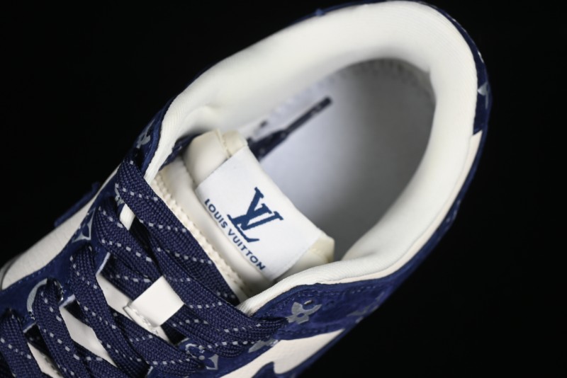 Nike SB Dunk Low LV Collaboration Anniversary Customized Low-Top Casual Sneakers - XD6188-029