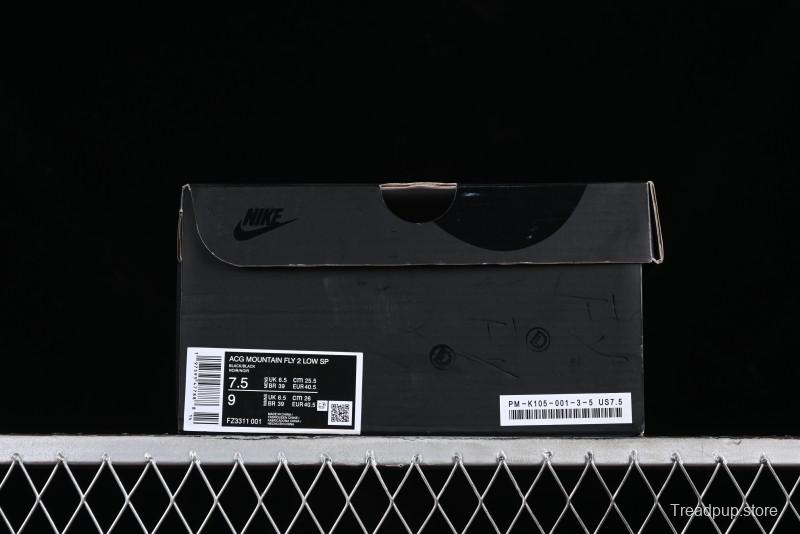 Nike ACG Mountain Fly 2 Low SP Outdoor Hiking Shoes with GORE-TEX and React Foam - FZ3311-001