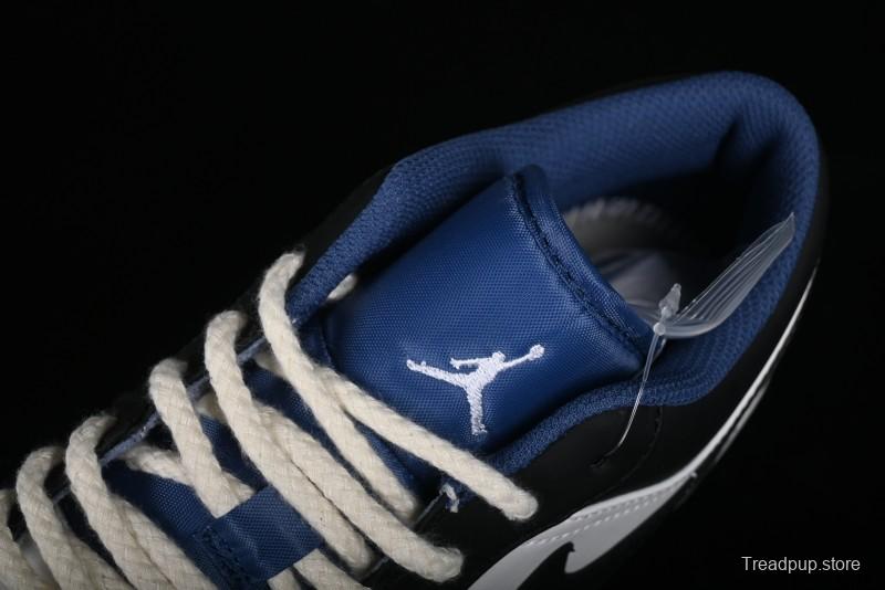 Nike Air Jordan 1 Low AJ1 Casual Lifestyle Sneakers - 553558-414