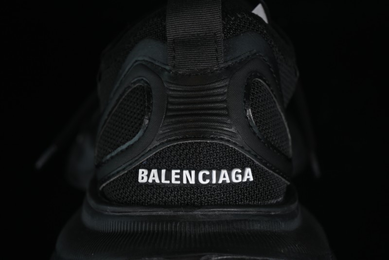 Balenciaga Circuit Lightweight Distressed Print Round Toe Fashion Casual Sneakers - WFLGY1000