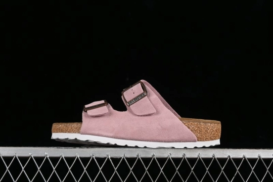 Birkenstock Arizona Soft Footbed Sandals with Suede Leather and Lambswool Lining - G.D4