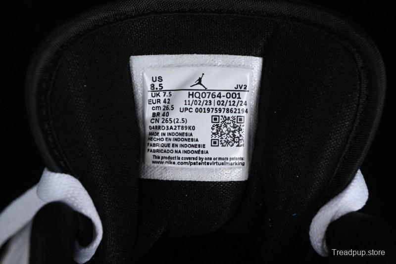 Nike Air Jordan 1 Low "Quai 54" Casual Sneakers in White Black Blue - HQ0764-001