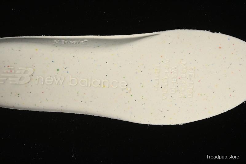 New Balance 3447 Series Retro Casual Running Shoes with Textile and Leather Upper - U3447LC