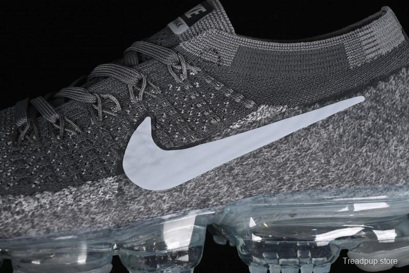 Nike Vapormax Flyknit Breathable Casual Running Shoes with Full-Length Air Cushion - 849557-002