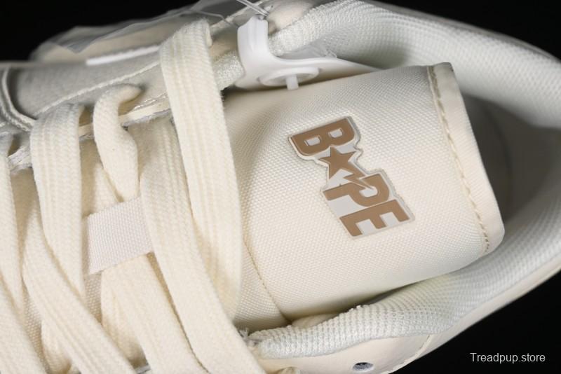 Nike Air Jordan 1 Low AJ1 Bape Collaboration - Pig Eight Patchwork Custom High-End Low-Top Basketball Shoes - LJ6688-002