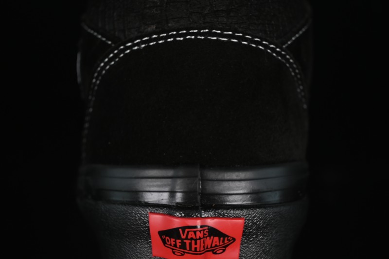 Vans Half Cab 33 DX Black Knight Anaheim Classic Retro Skate Shoes - VN0A5KX6BKA