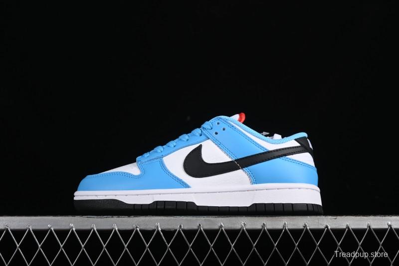 Nike Dunk Low Next Nature "N7" SB Casual Skate Shoes with Vibrant Color Blocking - HJ9088-488