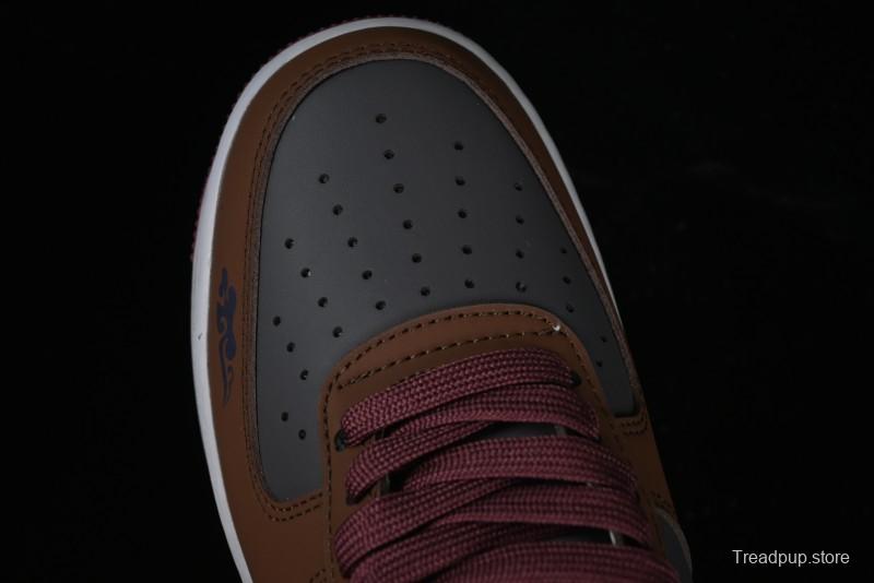 Nike Air Force 1 '07 Low Sun Black Myth Wukong Themed Casual Sneakers - CW2288-111