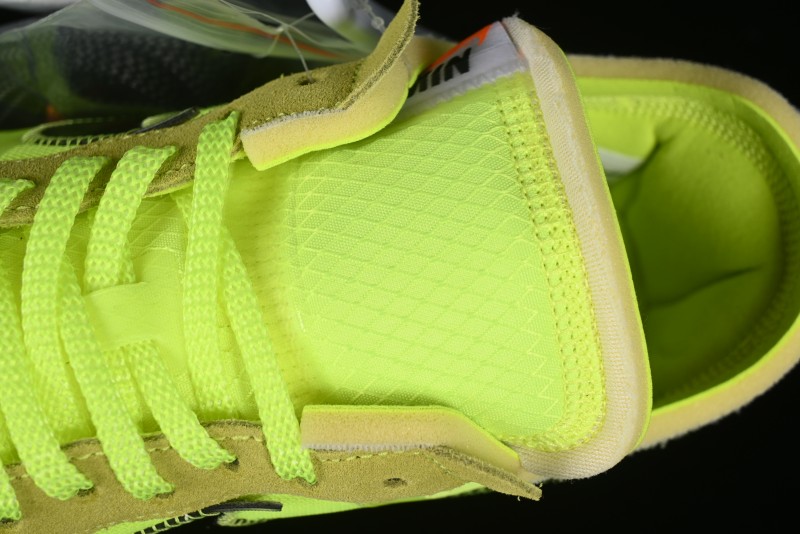 Nike Off White x Air Force 1 Low OW Transparent Yellow Sneakers - AO4606-700