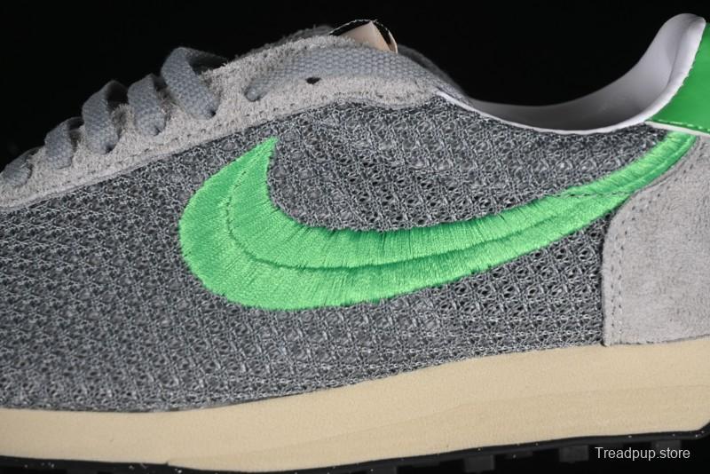 Nike Stussy Roshe Run LD-1000 Comfortable Versatile Non-Slip Durable Waffle Low-Top Casual Running Shoes - FQ5369-002