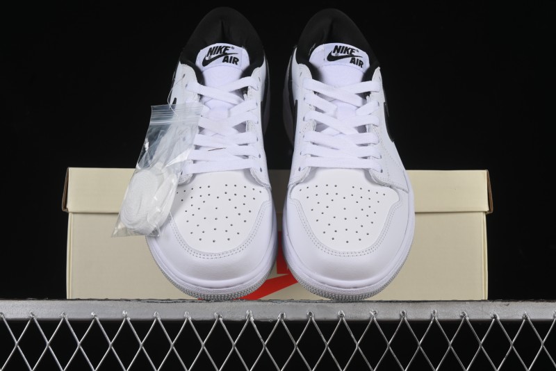 Nike Air Jordan 1 Low '85 Metallic Black White Blue - FB9933-102