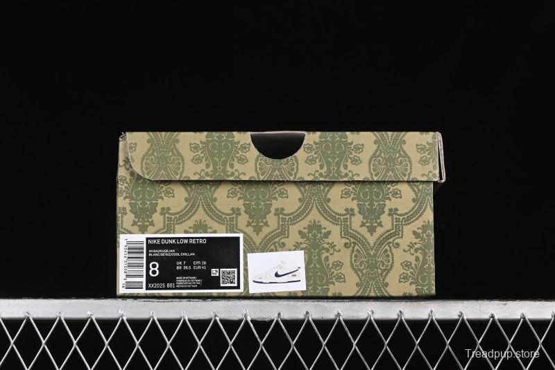 Nike SB Dunk Low Gucci Collaboration - Smoke Blue Anniversary High-End Custom Low-Top Casual Skate Shoes - XX2025-801