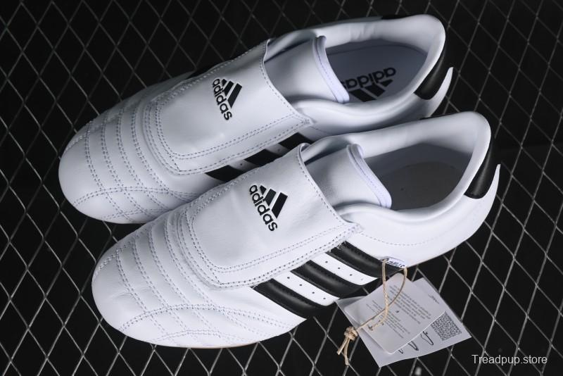 Adidas Originals Taekwondo Low-Top Training Shoes with Full-Grain Leather Wrap Comfortable Anti-Slip Durable - JQ4774