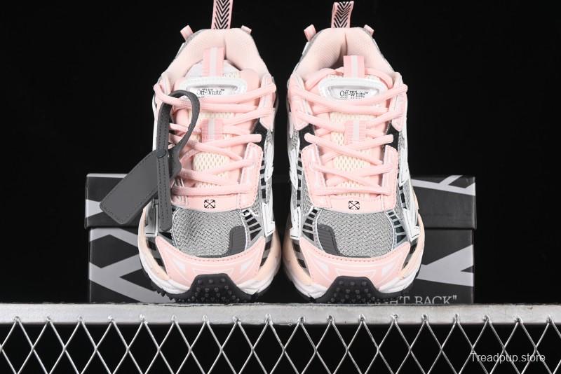 Off-White Be Right Low-Top Lifestyle Sneakers in White Pink - X.E5