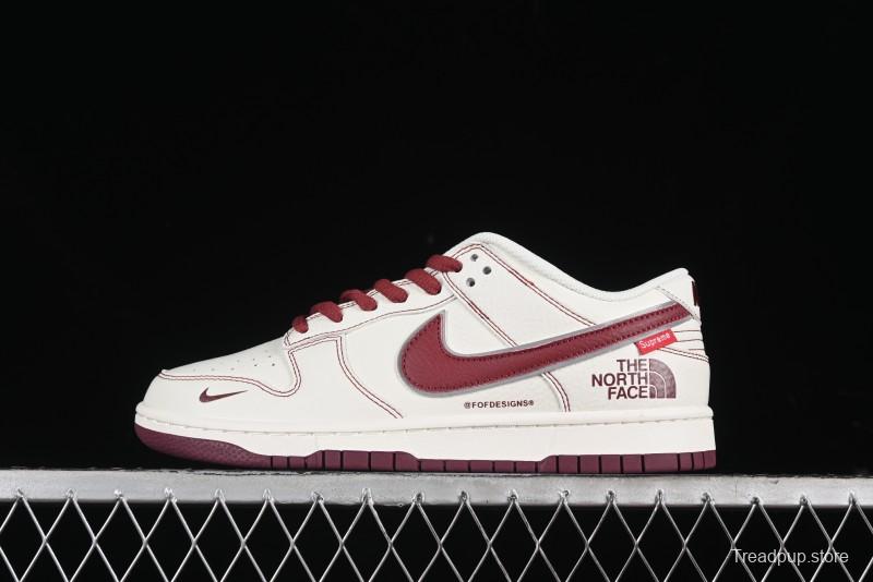 Nike SB Dunk Low Supreme x The North Face Casual Skateboarding Shoes - BM0234-506