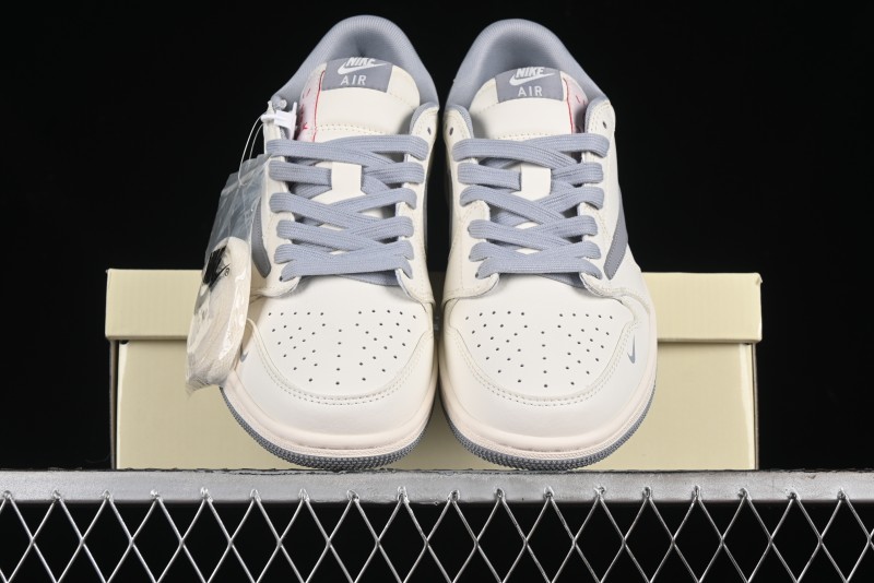 Nike Travis Scott x Fragment Design x Air Jordan 1 Low OG SP AJ1 Supreme Collaboration - XZ1168-003